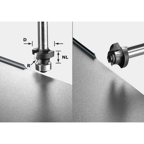 lekerekítő maró S8 HW R2 D20-KL OFK